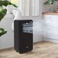 HOMCOM 8000 BTU 344 Sq Ft Portable Air Conditioner, Black