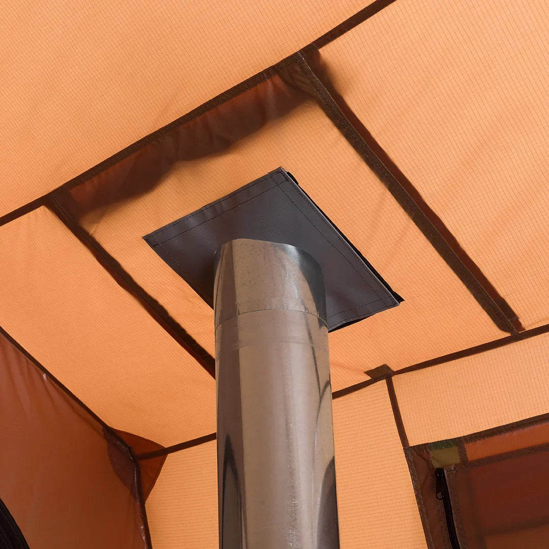 Ozark Trail 10-Person Appalachian Tent, 4 season with Stove Outlet