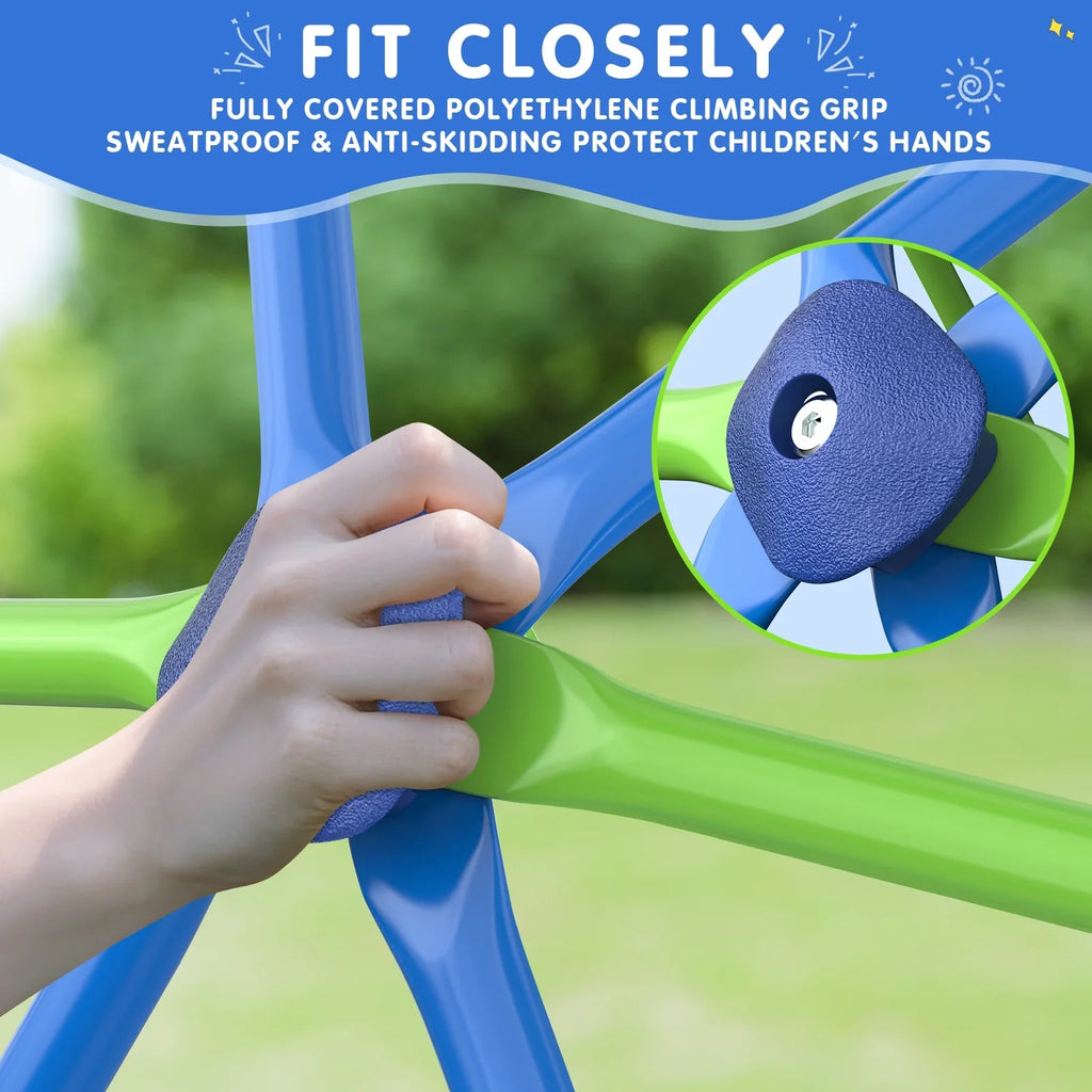 WOSTOO 10FT Climbing Dome,Kids Dome Climber Jungle Gym Outdoor Toddler Play Set for Kids 3-10 Year Outdoor Play, Supports up to 880lbs