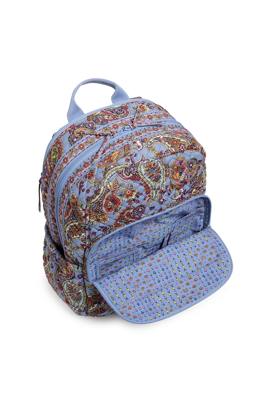 Vera Bradley Women's Cotton Campus Backpack Provence Paisley