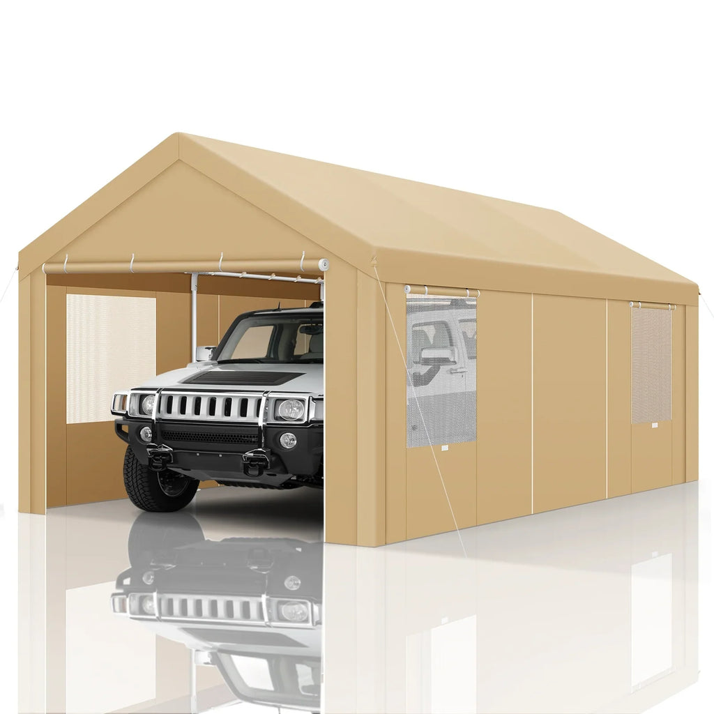 SANOPY 20x40ft Heavy Duty Party Tent, Outdoor Commercial Canopy with Removable Sidewalls, Gazebo Shelter for Wedding, Outdoor Carport Party Tent for Event, White