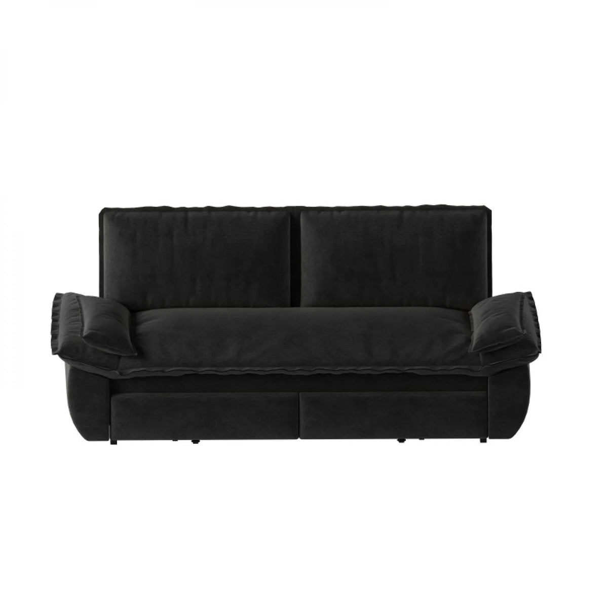 66" Queen Pull Out Sofa Bed, 3-in-1 Convertible Sleeper Sofa with Side Storage,Multi-Functional Velvet Loveseat Bed for Living Room,Bedroom