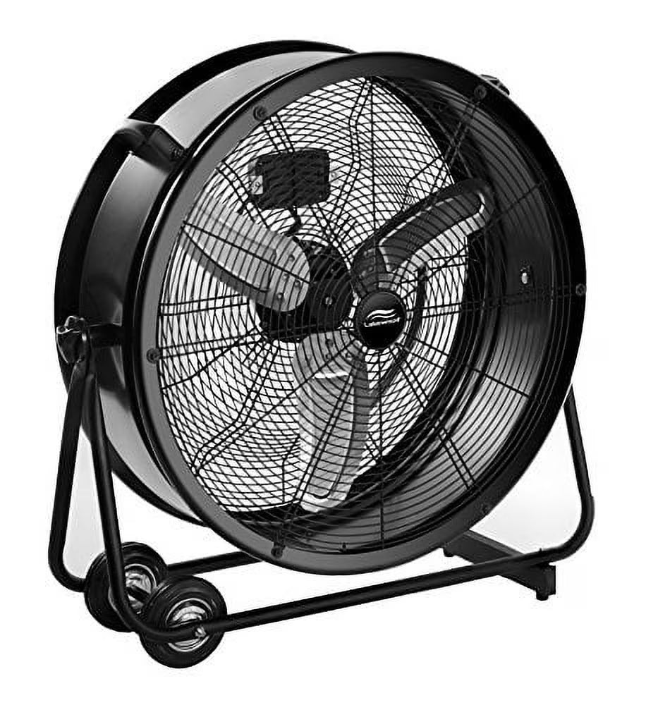 Lakewood 24-Inch Industrial Grade Drum Fan, LUF2402A-BM
