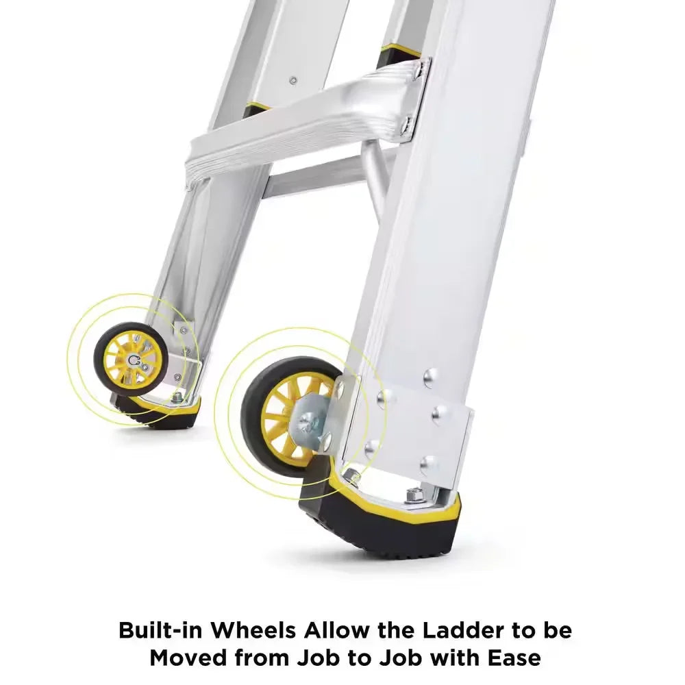 Gorilla Ladders Multi-Position Ladder 14 ft. Reach Height 375 lbs. Load Capacity