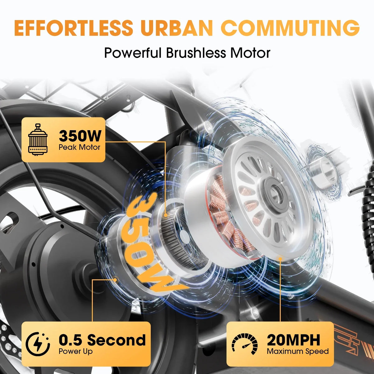 Skeri Electric Scooter with Seat for Adult and Basket, 14 Inch Tire Electric Scooter with Dual Shock Absorbers, 350W Motor with 25-Mile Range, Speed Up to 20 MPH (Gen 2.0)