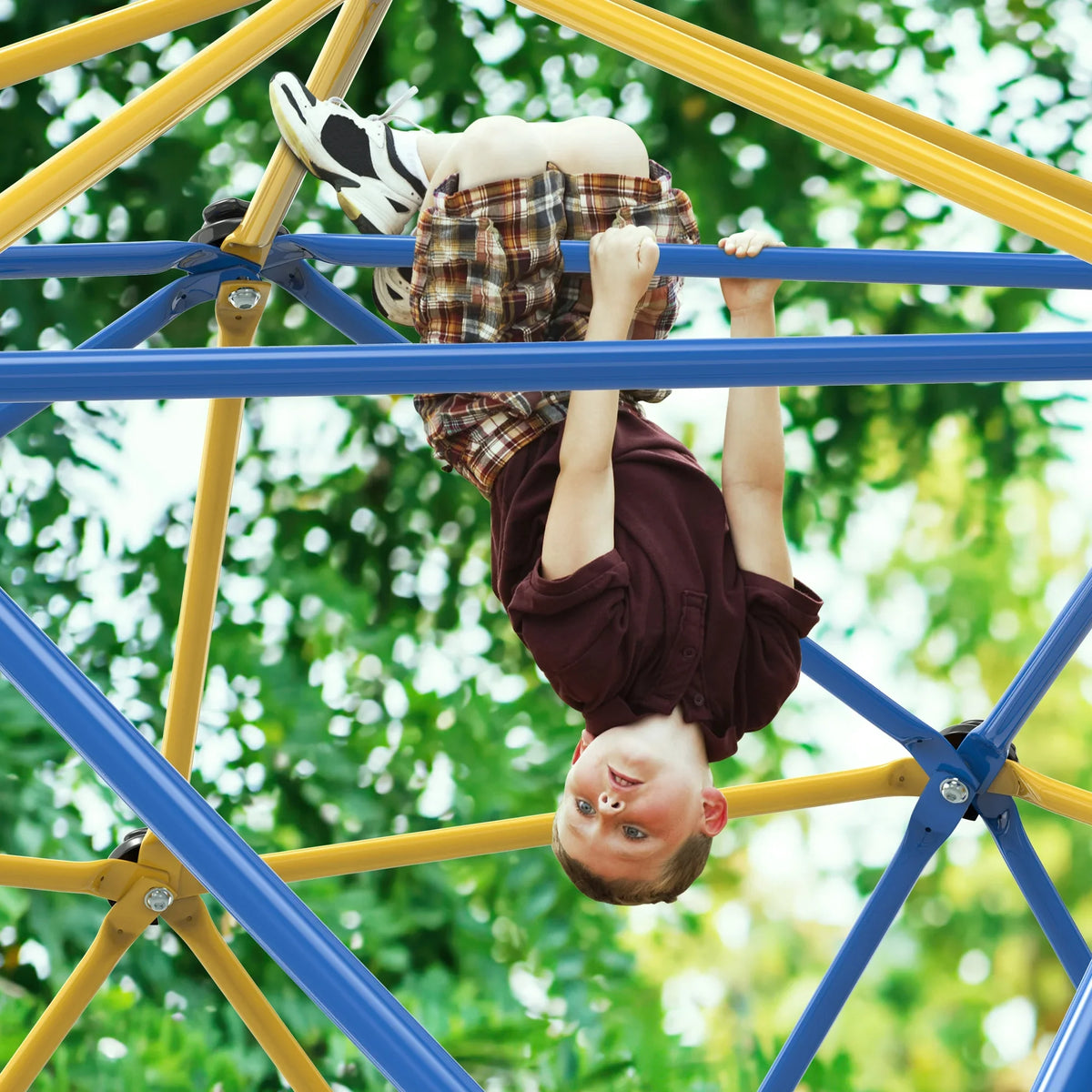 WOSTOO 10FT Climbing Dome,Kids Dome Climber Jungle Gym Outdoor Toddler Play Set for Kids 3-10 Year Outdoor Play, Supports up to 880lbs