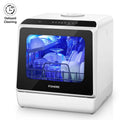 Countertop Dishwasher with Timeing Function, 6 Programs, 360" Dual Spray, 167�H High-Temp, Mini Portable Dishwasher for Home,Apartments,RVs