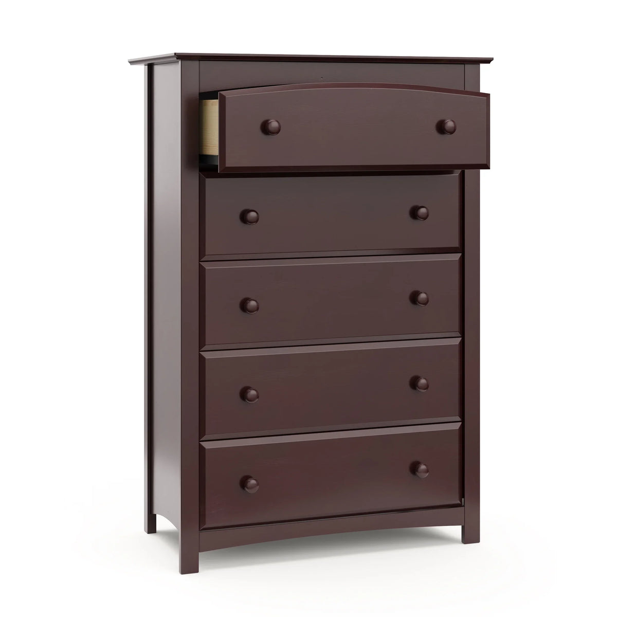 Storkcraft Kenton 5 Drawer Nursery Dresser, Pebble Gray