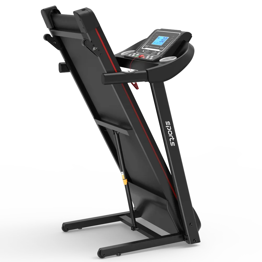 Holaki Home Foldable Treadmill with Incline, Folding Treadmill for Home Workout, Electric Walking Running Treadmill Machine 5" LCD Screen 250 LB Capacity Bluetooth Music