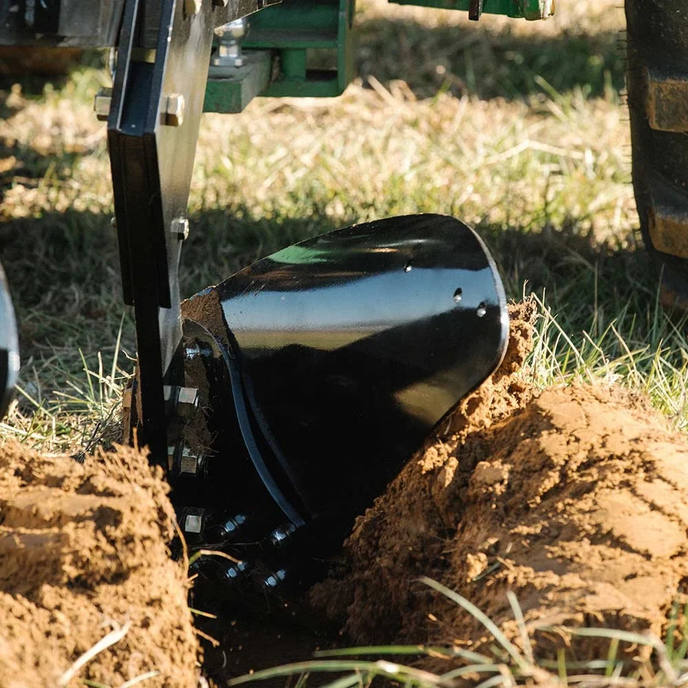 Titan Attachments 3 Point 21" Double Bottom Moldboard Turn Plow Fits Category 1 Tractors, Tow-Behind Dual Turning Plow Rotates Soil to Aerate, Tillage, Soil Prep