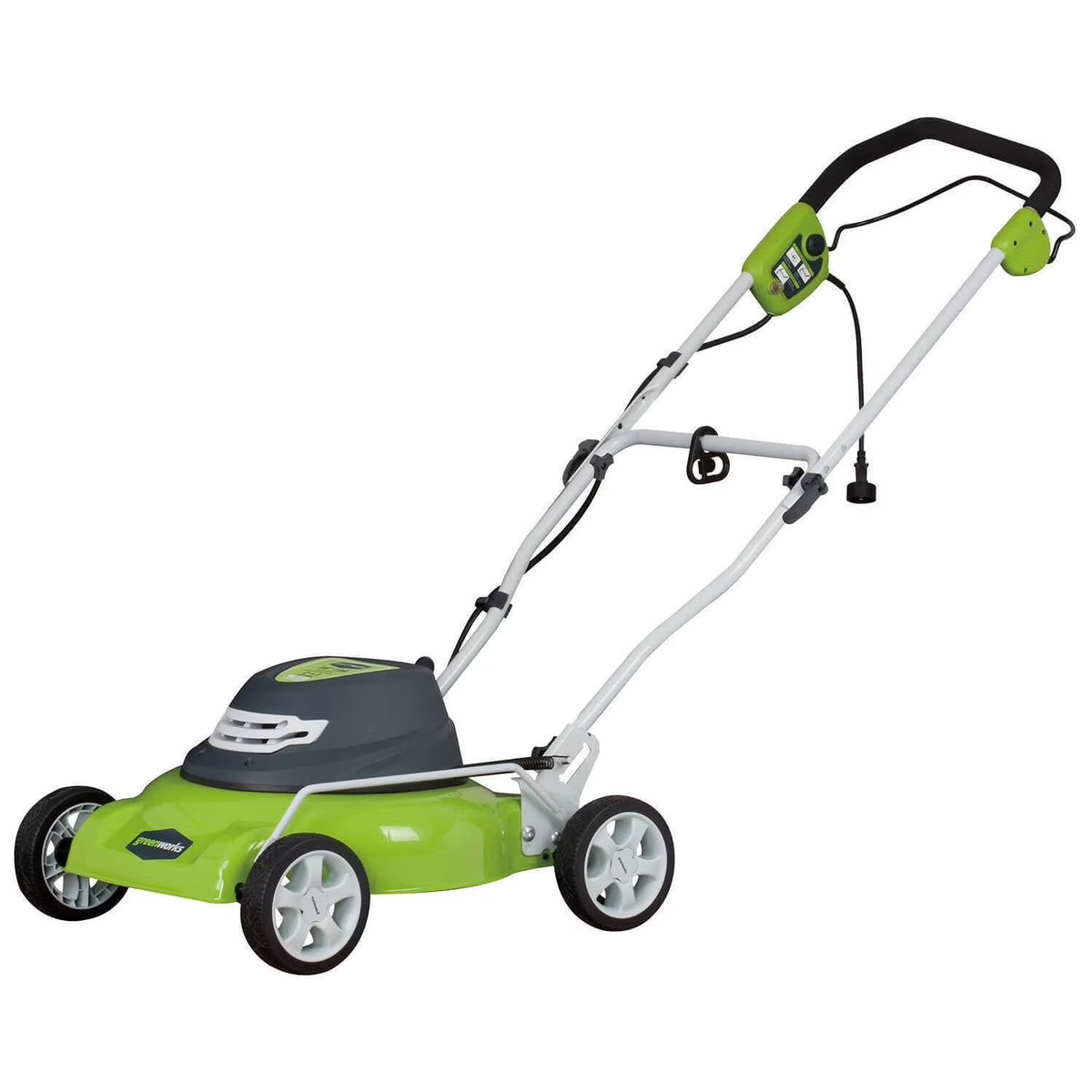 Greenworks 18" Corded Electric 12 Amp Push Lawn Mower 25012