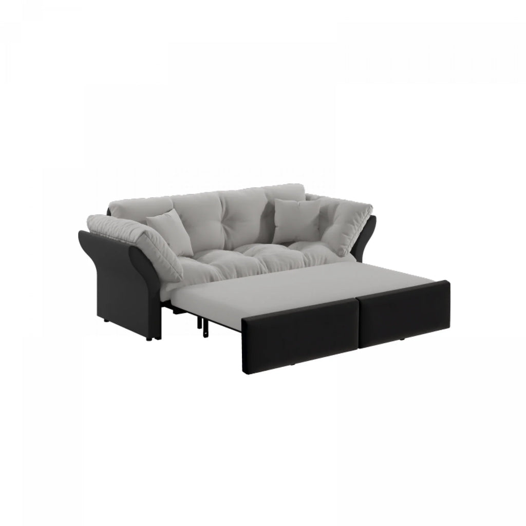 66" Queen Pull Out Sofa Bed, 3-in-1 Convertible Sleeper Sofa with Side Storage,Multi-Functional Velvet Loveseat Bed for Living Room,Bedroom