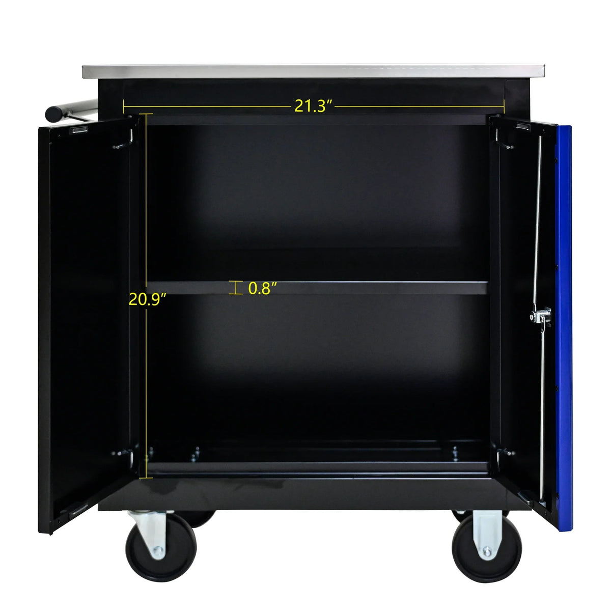 ARTMAN 6-Drawer Tool Storage Chest with Lockable Wheel,6 Drawer Tool Storage Cabinet for Garage, Warehouse, Repair Shop