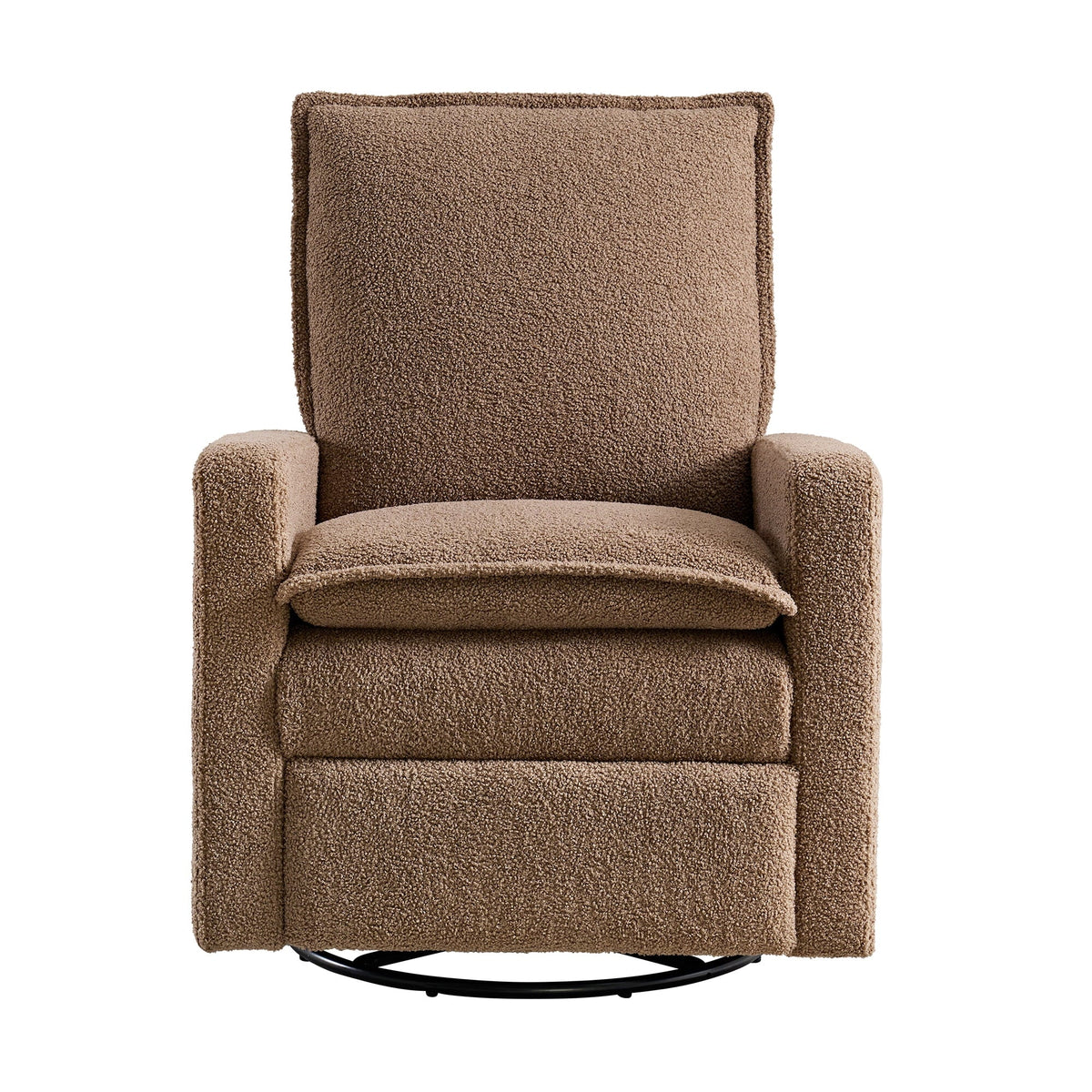 Soho Baby Coventry Glider Recliner Boucle White