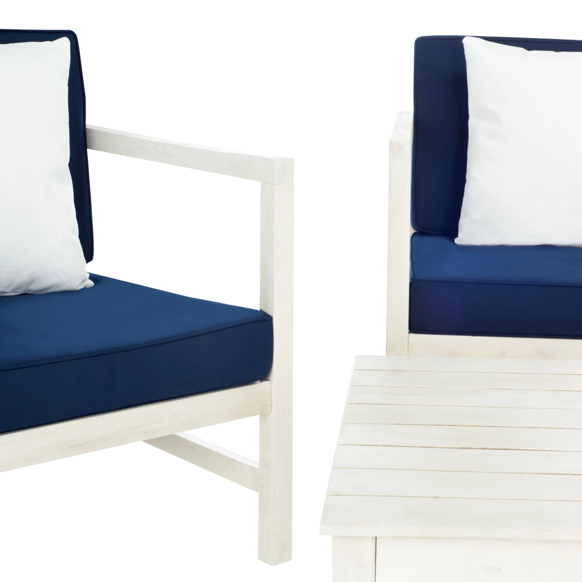Safavieh Montez 4 Piece Outdoor Set with Accent Pillows