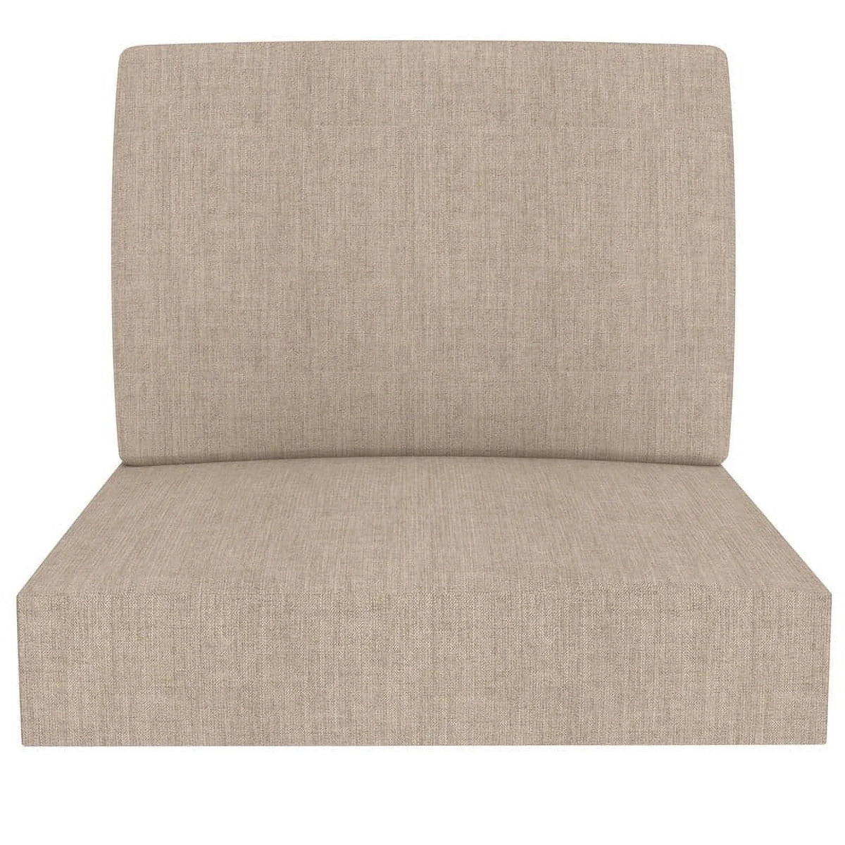 Covers&All Outdoor Sunbrella Deep Seat Cushion Set, Water, UV & Fade Resistant Patio Chair Cushions, High-Density 5" Thick Seat & Back Cushions for Outdoor Furniture