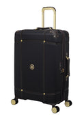 it luggage Superiority 28" Hardside Checked 8 Wheel Expandable Spinner, Black