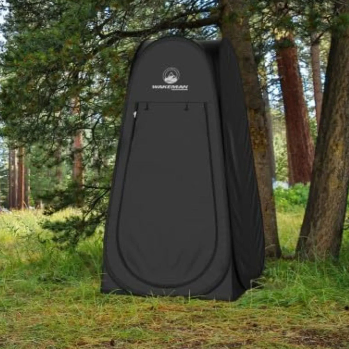 Wakeman Privacy Tent Portable Camping Pop Up Pod Tent Toilet Stall w/Carry Bag