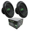Deaf Bonce Apocalypse 15" 4000 Watt 1 Ohm Car Subwoofers (2 Pack)