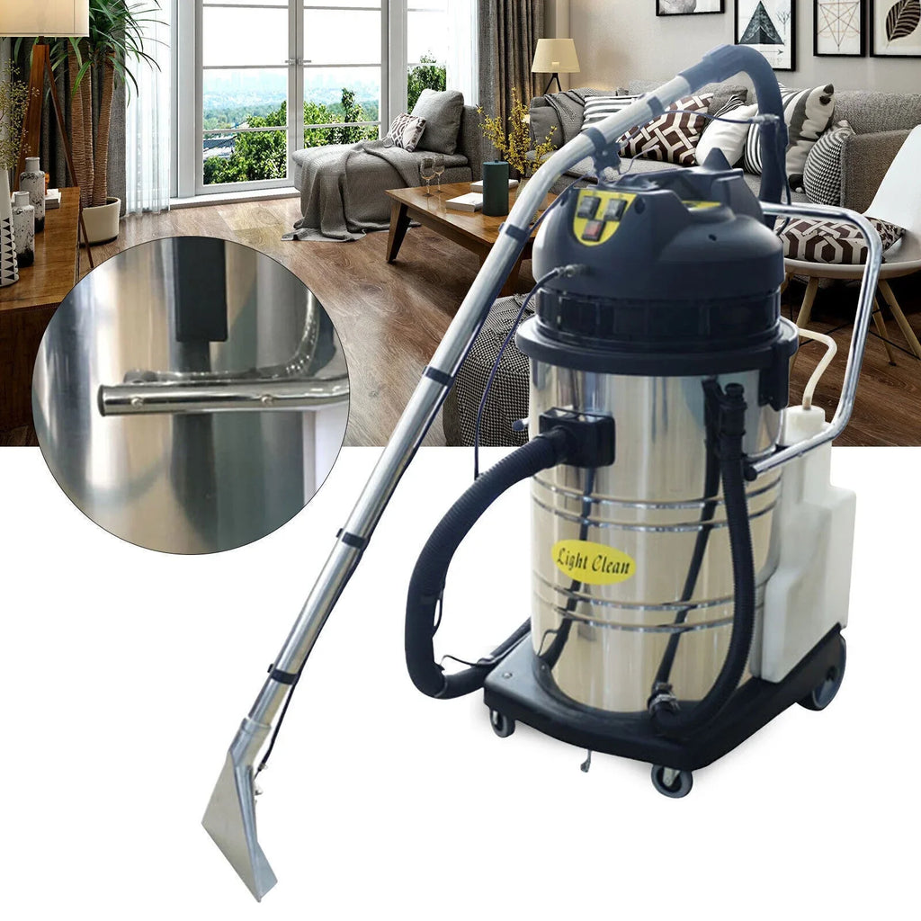 60L Commercial Carpet Cleaner Extractor 3 in 1 Cleaning Machine Vacuum Cleaner