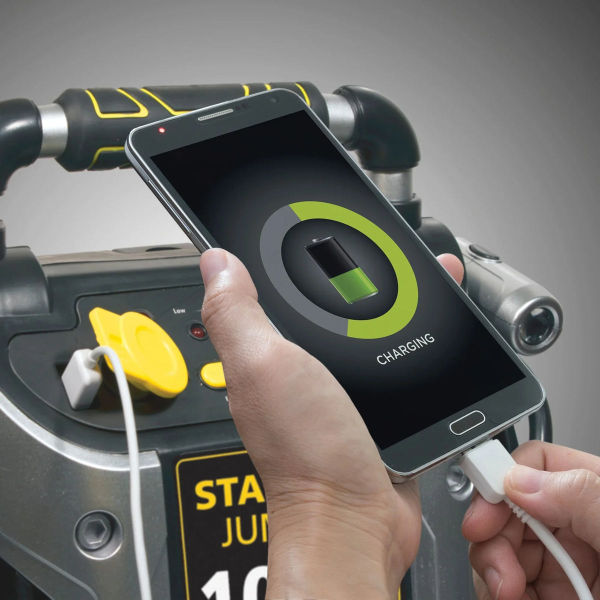 STANLEY J5C09 1000 Peak Amp Jump Starter w/120 PSI Compressor
