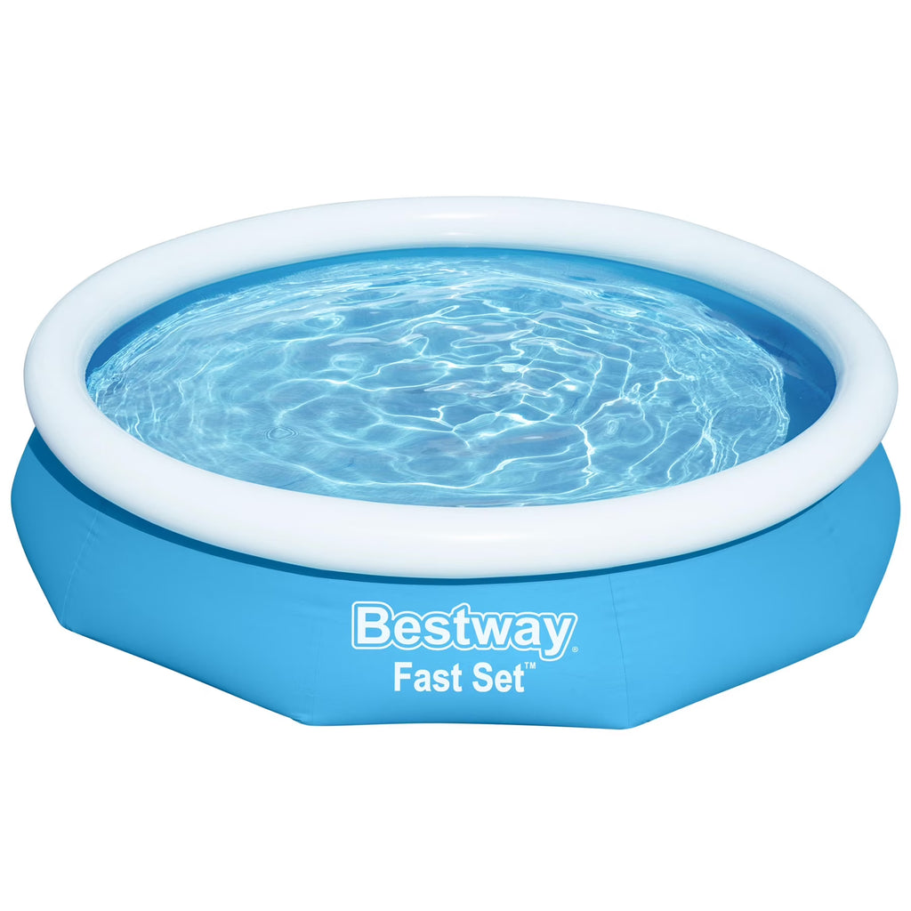 Bestway Fast Set 10" x 26" Round Inflatable Pool Set