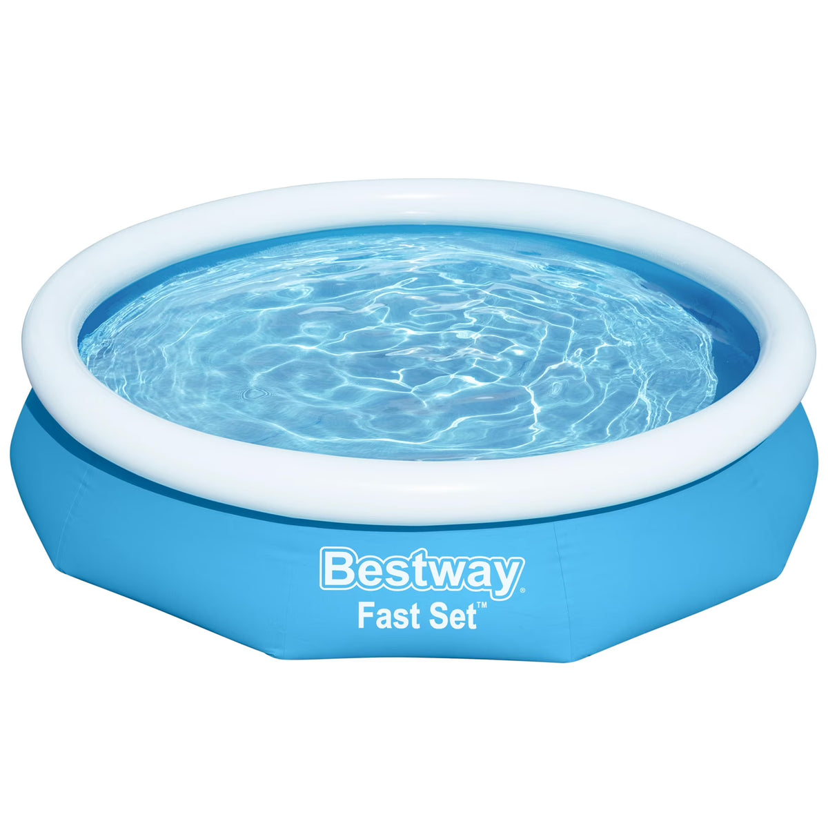 Bestway Fast Set 10" x 26" Round Inflatable Pool Set