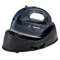 Panasonic NI-WL700A Cordless Steam/Dry Iron, 1500W Wide Stainless Steel Plate, Blue