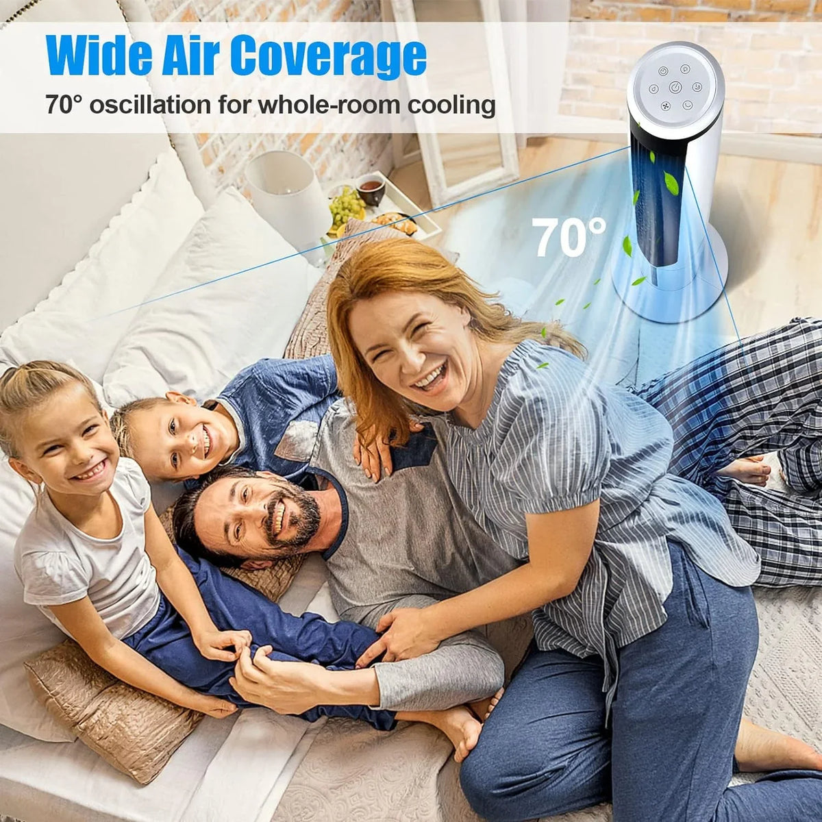 Giantex Evaporative Air Cooler, Floor Standing Portable Air Cooler Fan, Quiet Cooling for Bedroom/Living Room/Office