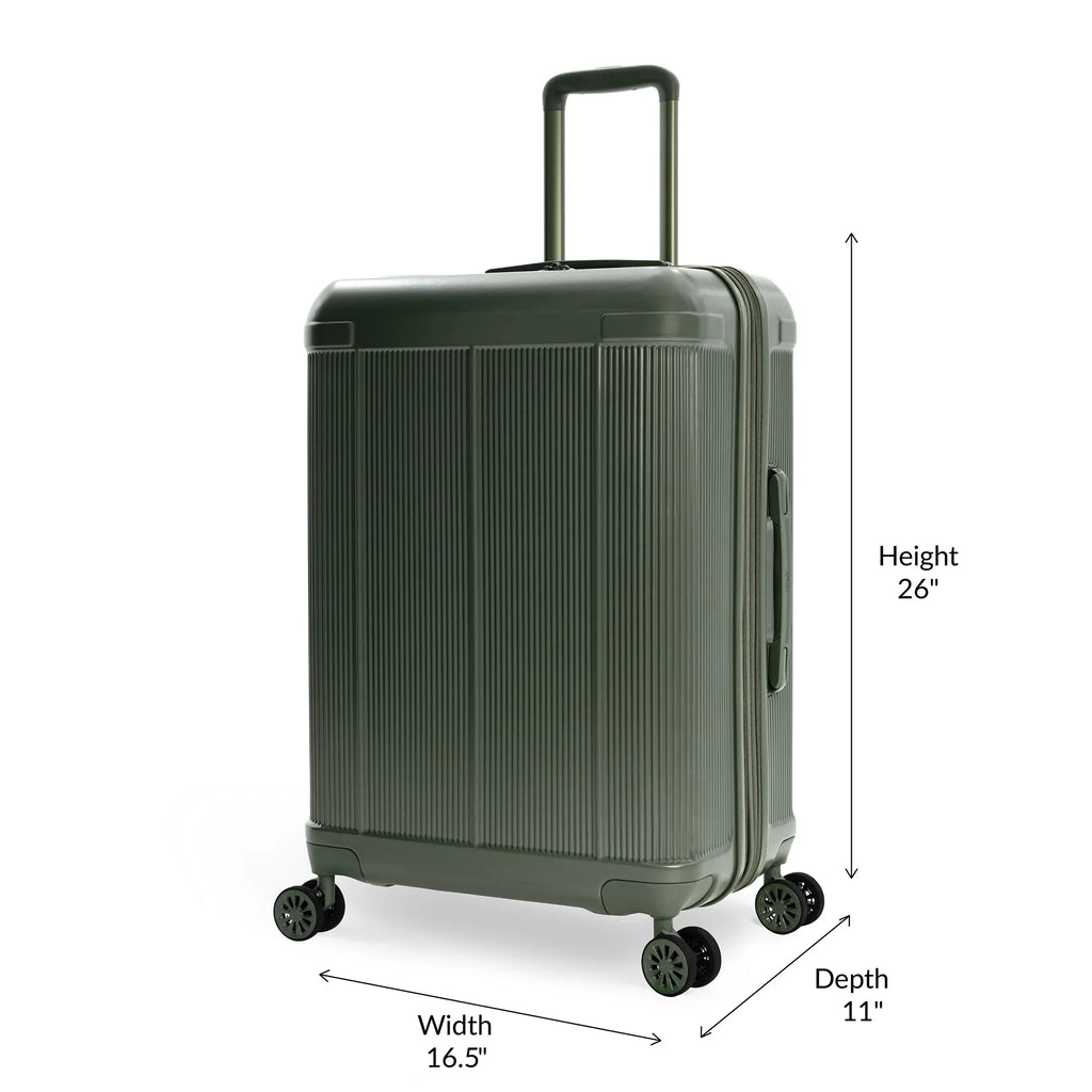iFLY Hardside Rise 28" Large Checked Luggage, Sand