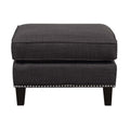 Picket House Emery Ottoman Heirloom Charcoal