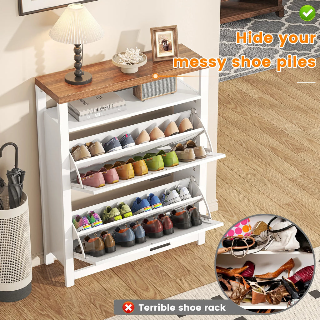 72" Kitchen Pantry Storage Cabinet, White Tall Pantry Cabinets With Drawer And Adjustable Shelves, Kitchen"Buffet Cupboards Pantry Organizers For Home Office Use
