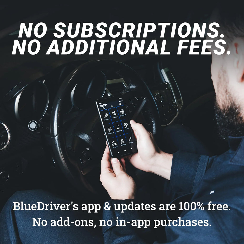 BlueDriver Pro OBD2 Bluetooth Car Diagnostic Scan Tool and Code Reader for iPhone and Android