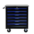 ARTMAN 6-Drawer Tool Storage Chest with Lockable Wheel,6 Drawer Tool Storage Cabinet for Garage, Warehouse, Repair Shop