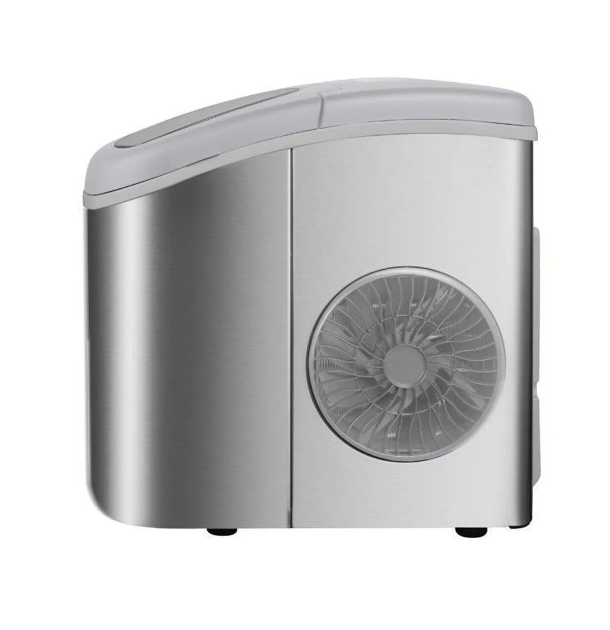Frigidaire, 26 lbs. Ice Maker, Bullet-Shaped Ice, Stainless Steel, EFIC130
