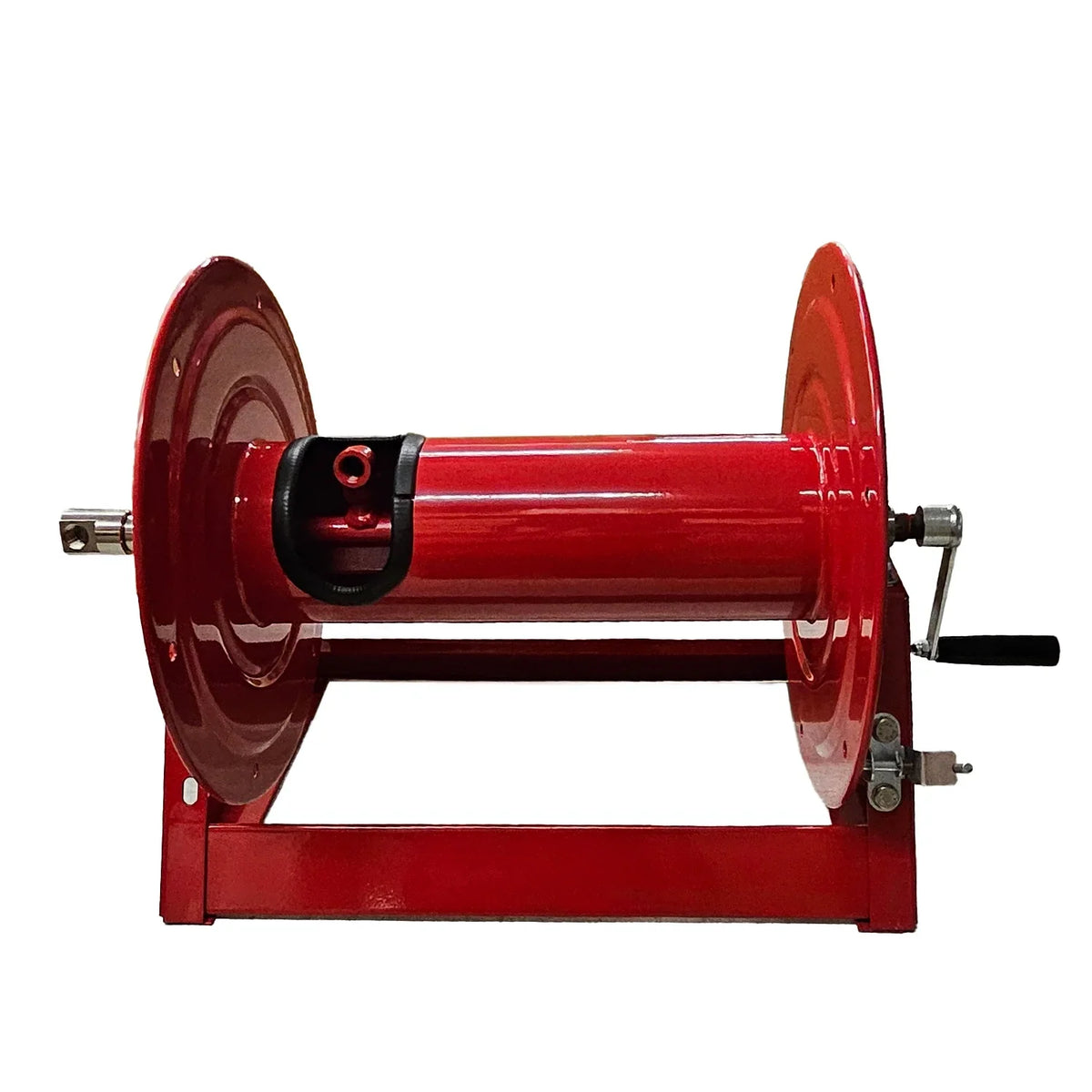Pressure Washer Hose Reels Heavy Duty 3/8" x 300ft,5000 PSI with Hand Crank Steel Reels for Power Washers | Outdoor Hose Reels for Water, Air, Liquid Use | Industrial-Grade Sturdy Frame Hose Reel