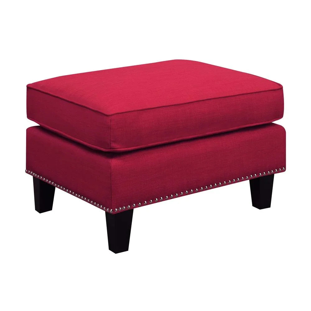 Picket House Emery Ottoman Heirloom Charcoal