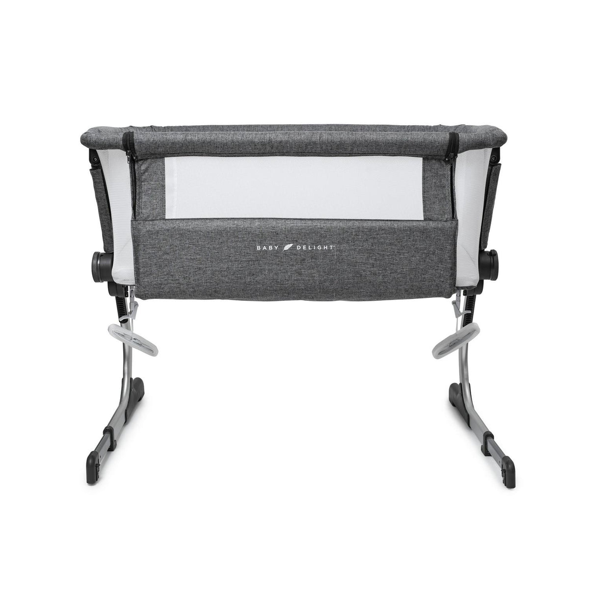Baby Delight Beside Me Dreamer Bassinet & Bedside Sleeper. Charcoal Tweed. Ages 0-5 Months (Unisex)