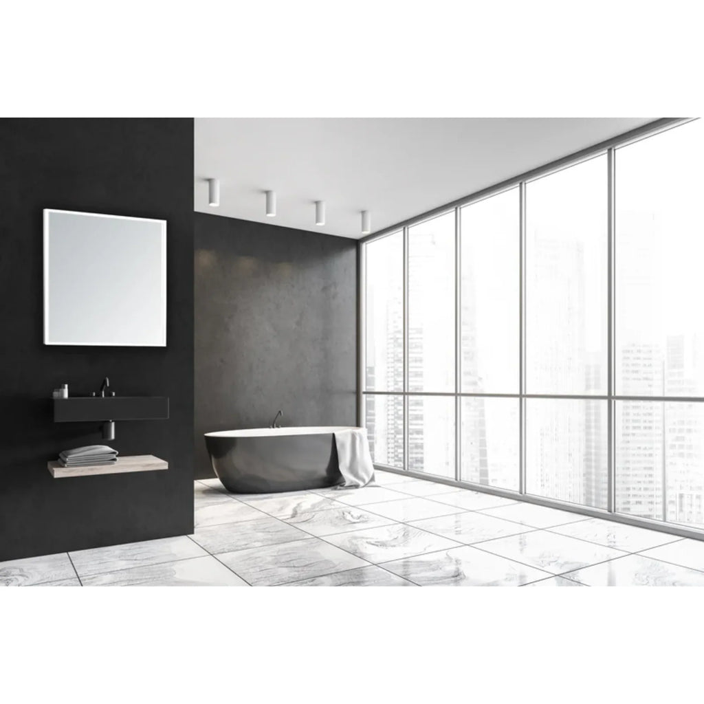 Modern Mirrors Astral Lighted Bathroom Vanity Mirror, Wall Mirror with Dimmable Daylight LED Lighting