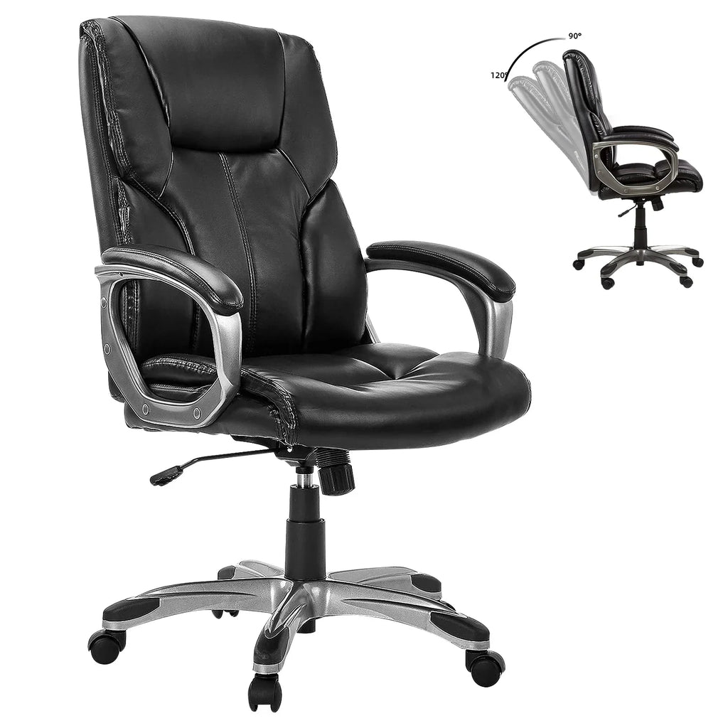 ExOffice Executive Office Chair Desk Chair Comfy Computer Chair Home Office Desk Chair,Brown