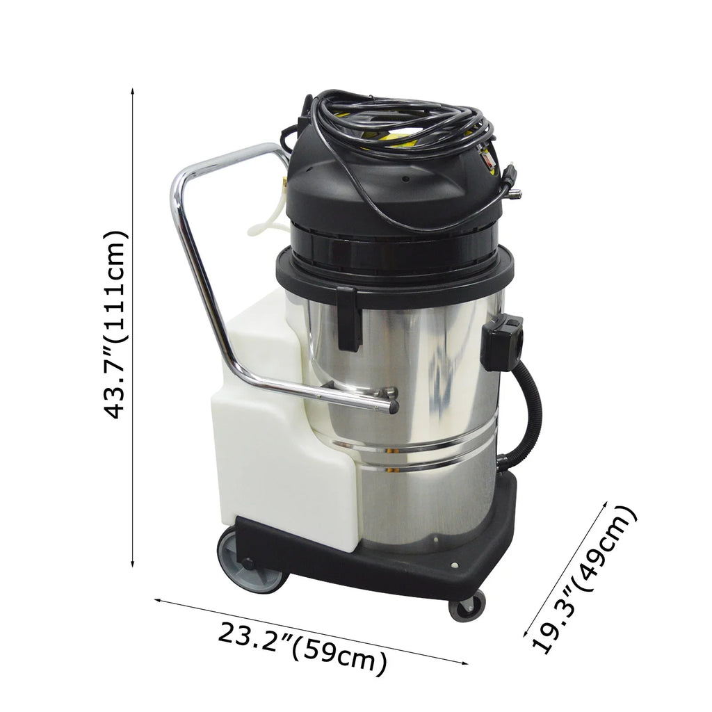 INTBUYING Carpet Cleaning Machine Carpet Extractor 30L/40L/60L/80L 110V/220V