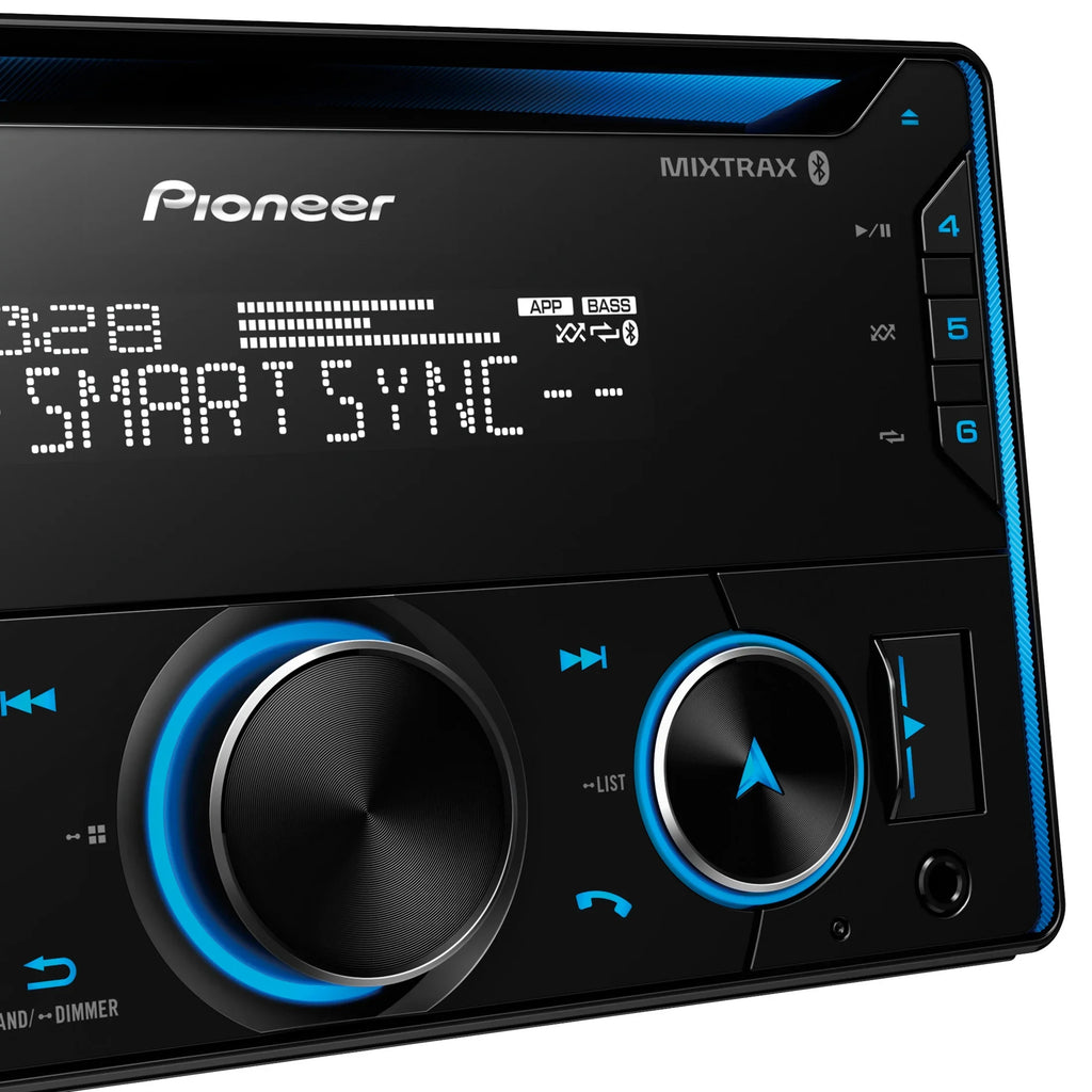 Pioneer FH-S520BT CD Audio Receiver with Enhanced Audio Functions, Pioneer Smart Sync App Compatibil