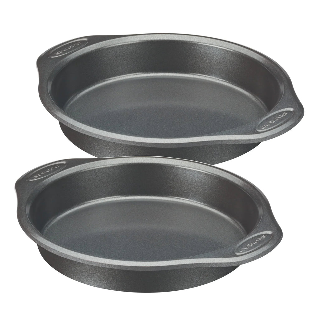 Rachael Ray 15-Piece Nonstick Pots and Pans Set/Cookware Set, Marine Blue