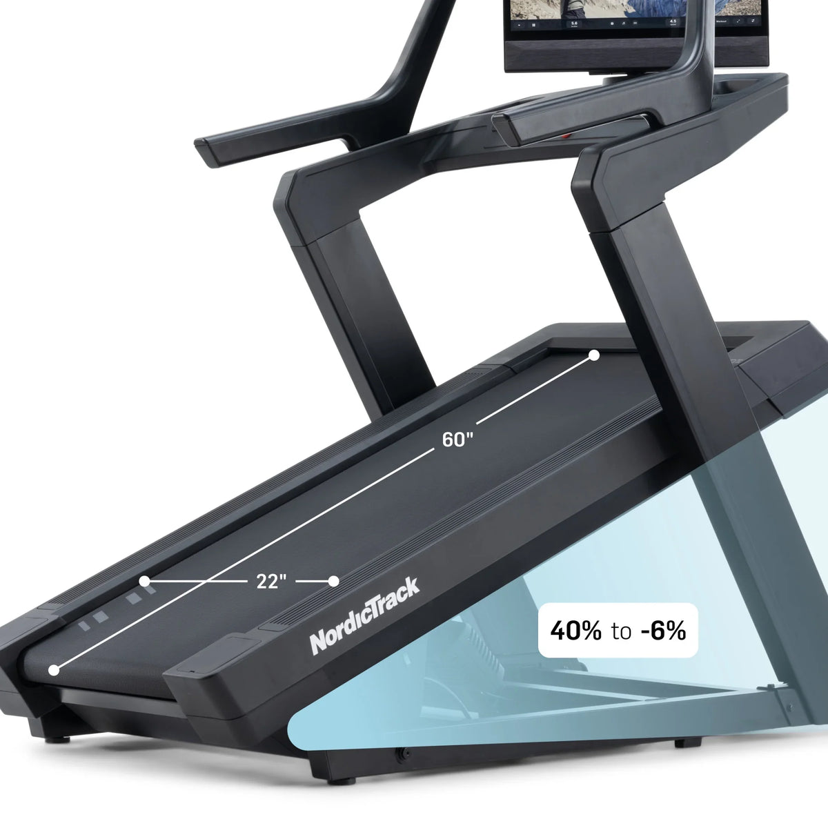 NordicTrack X16 Treadmill with 40% Incline for Strength and Cardiovascular Health