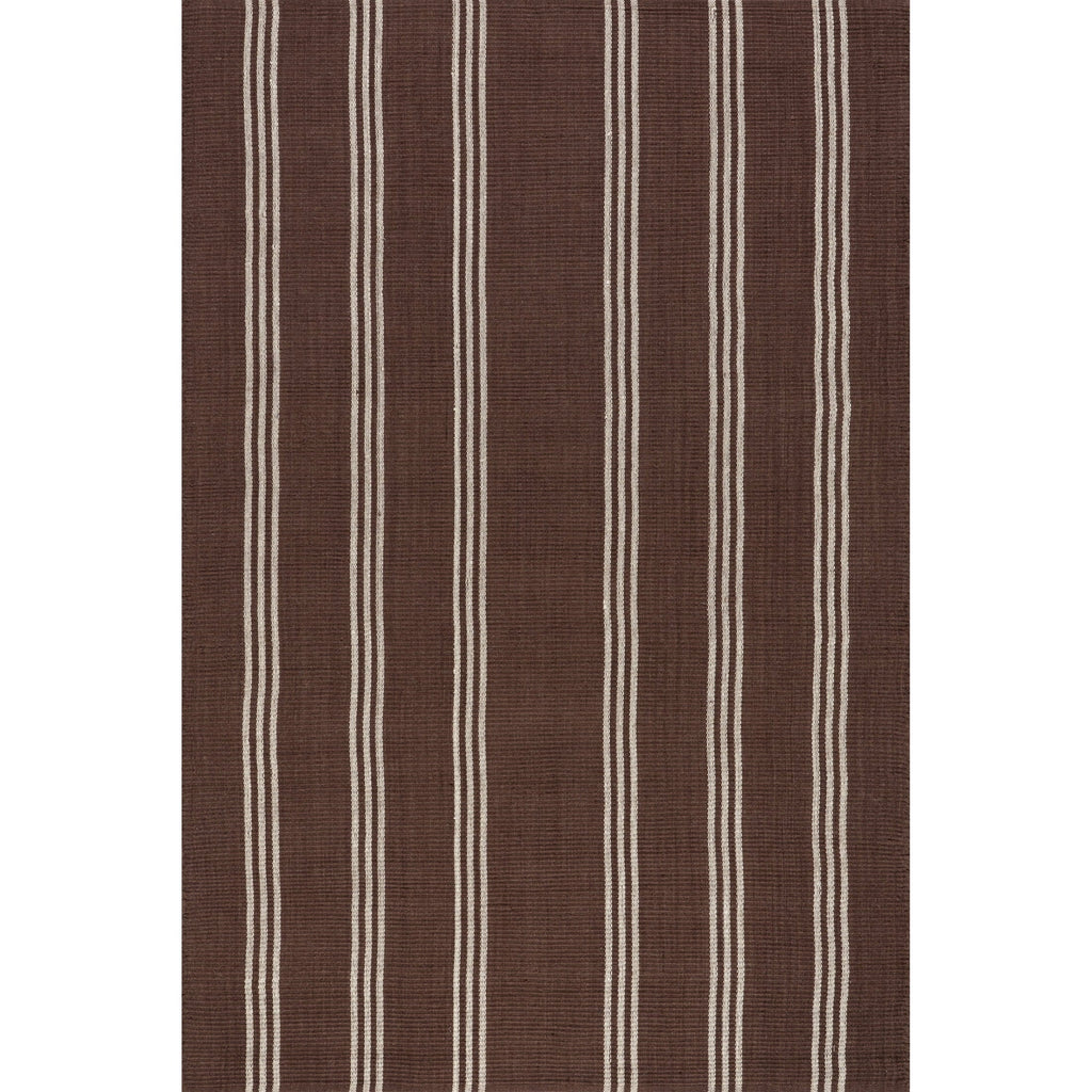 Rugs USA Hawthorn Striped Wool Area Rug, 4' x 6', Hawthorn Ivory