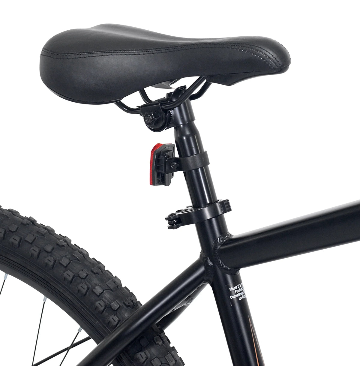 Ozark Trail 27.5" Vibe Mountain Bicycle, Small Frame, Fits Riders 5'0" - 5'6", Black, Adult, Unisex