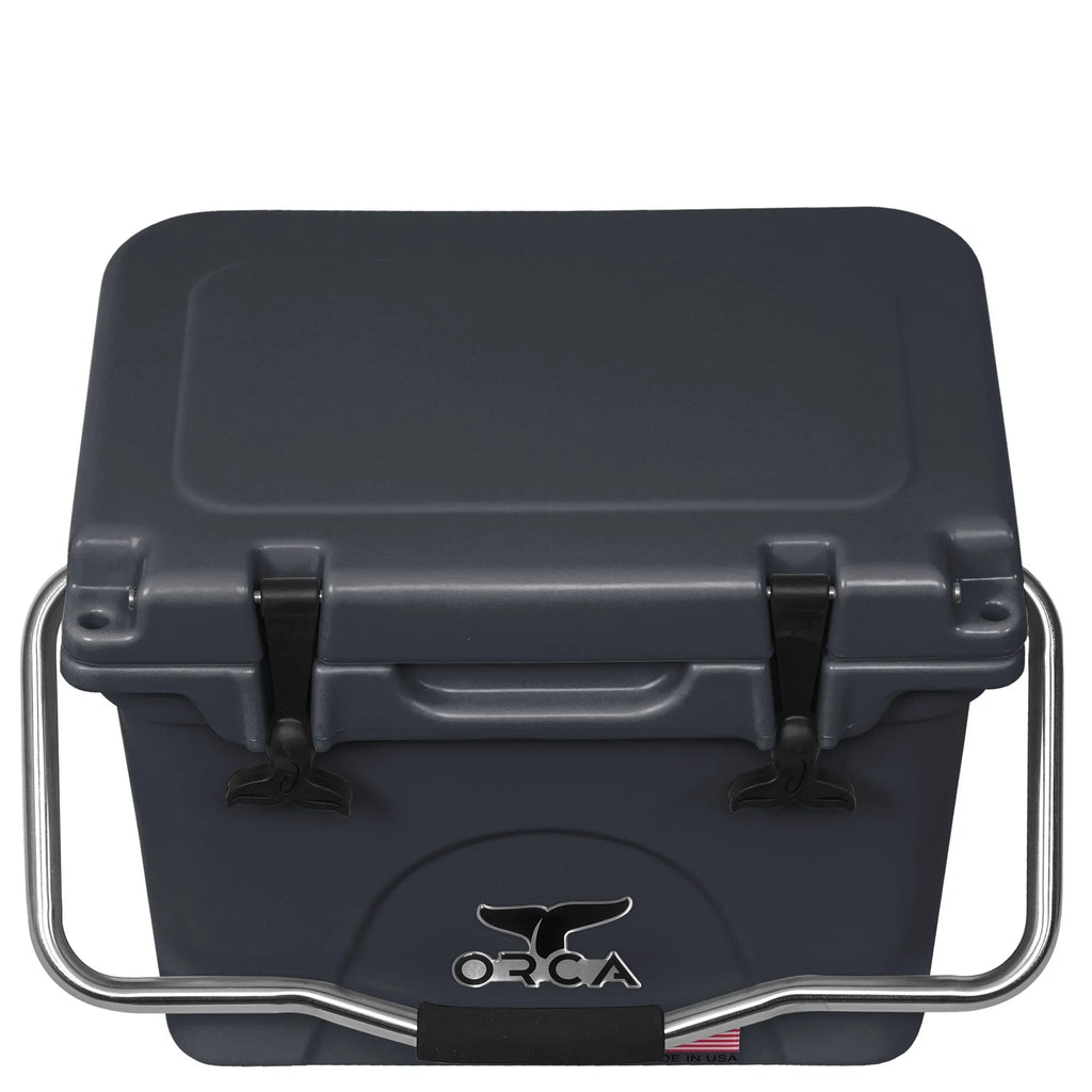 ORCA 20 Quart Hard Side Cooler Insulated Ice Chest, Starboard Blue