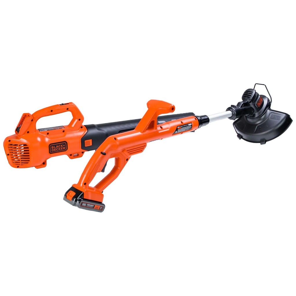 BLACK+DECKER 20V MAX* Leaf Blower and String Trimmer Combo Kit, (BCK279D2)
