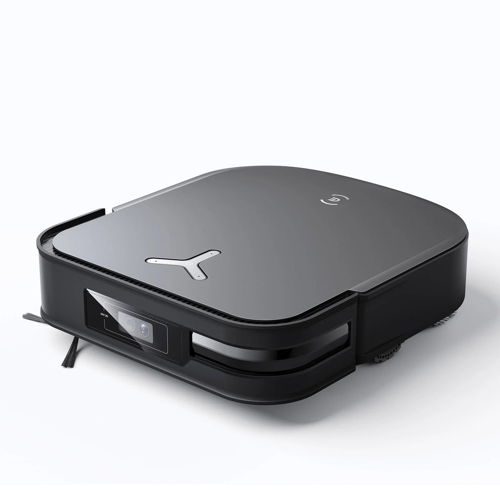 ECOVACS DEEBOT X2 OMNI Robot Vacuum and Spinning Mop with Automatic Mop Lifting and Cleaning Station, Self-Emptying, Smart Mapping, Wi-Fi Connected, LIDAR Navigation, Mop Combo, Pet Hair