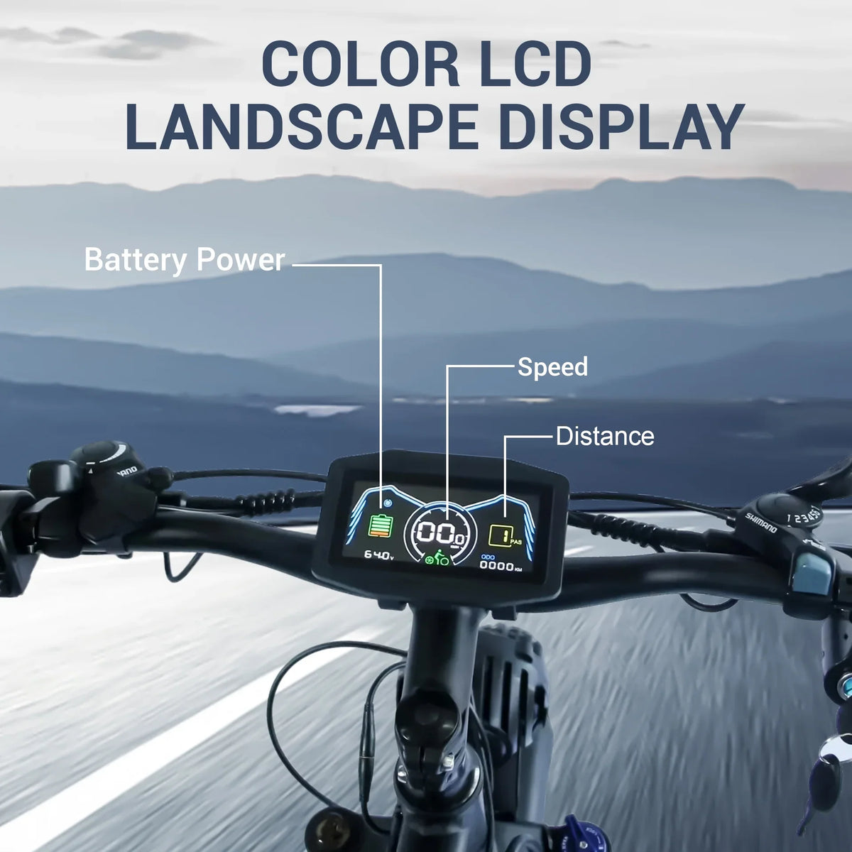 Peak 5000W-Electric-Bike for Adults-Men, Dual-Motor-Ebike 50MPH-Hunting-Ebike, 60V 25AH Long Range Dirtbike, 26" x 4.0 Fat-Tire-Electric-Bicycle,AWD 21-Speed Mountain Bike for Off-Road Snow Sand
